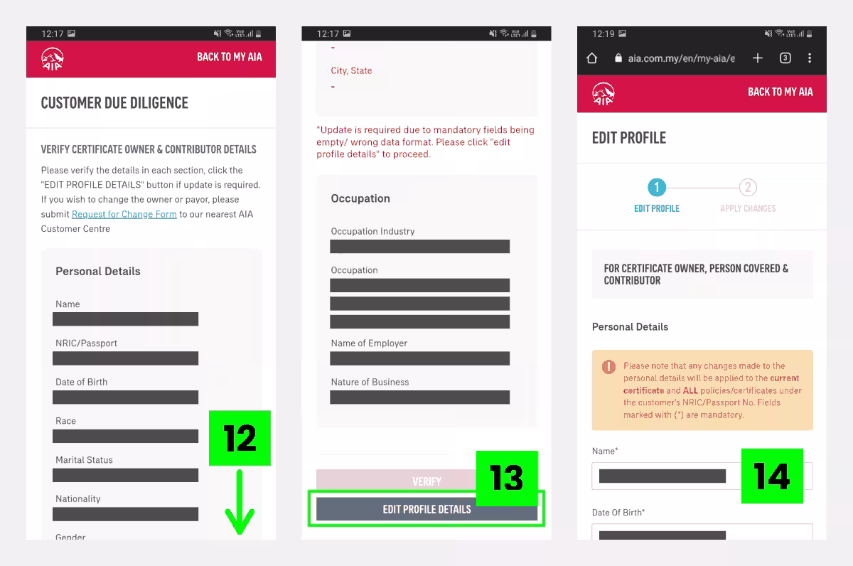 Cara Tukar Kad Debit / Kredit Takaful AIA