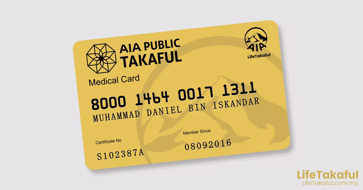 Medical Card AIA Takaful Murah | Detail & Harga